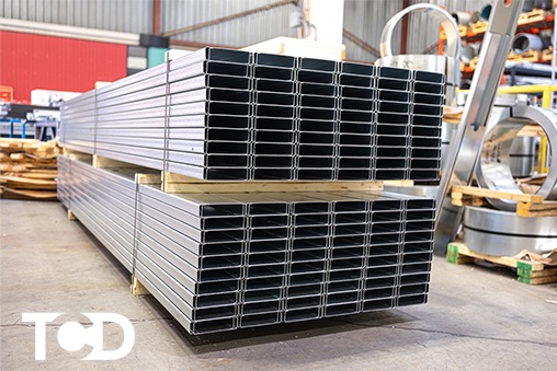 Metal stud for Wall framing manufactured at metal factory